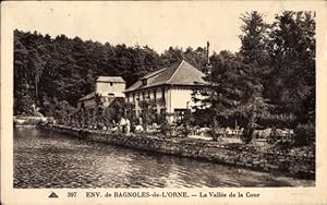 Ansichtskarte / Postkarte Bagnoles de l'Orne Orne, La Vallee de la Cour