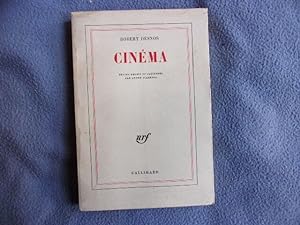 Cinéma textes réunis et présentés par André Tchernia