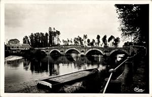 Ansichtskarte / Postkarte Saint Pourçain sur Sioule Allier, Pont de la Sioule