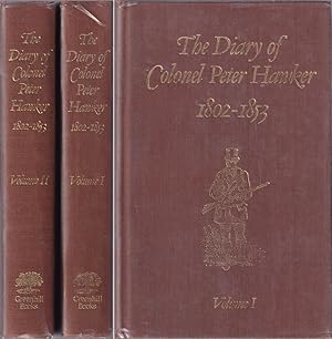 Bild des Verkufers fr THE DIARY OF COLONEL PETER HAWKER 1802-1853. Two volume set. By Colonel Peter Hawker. zum Verkauf von Coch-y-Bonddu Books Ltd