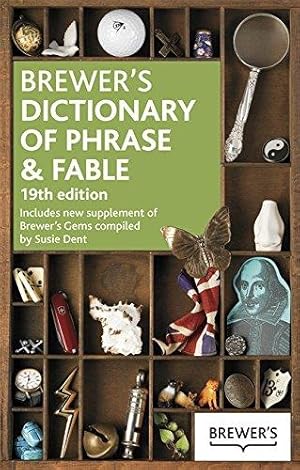 Bild des Verkufers fr Brewer's Dictionary of Phrase and Fable 19th Edition zum Verkauf von WeBuyBooks