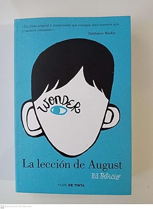 Imagen del vendedor de La leccin de August a la venta por Llibres Capra