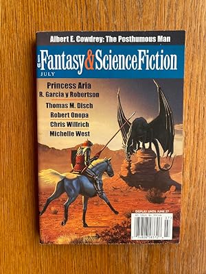 Seller image for Fantasy and Science Fiction July 2002 for sale by Scene of the Crime, ABAC, IOBA