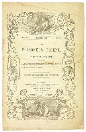 The Prisoners' Friend, A Monthly Magazine. Vol. VI., No 7., March 1854