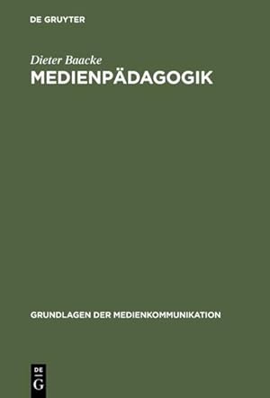 Seller image for Medienpdagogik (Grundlagen der Medienkommunikation, Band 1) for sale by Express-Buchversand