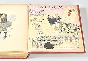 L'Album, Les Maîtres de la caricature: Aquarelles et Dessins Inédits: A. Guillaume, F. Bac, C. Hu...