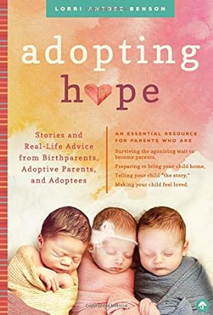 Seller image for Adopting Hope by Lorri Antosz Benson [Paperback ] for sale by booksXpress