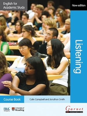 Seller image for English for Academic Study: Listening Course Book with AudioCDs - Edition 2 by Colin Campbell, Jonathan Smith [Paperback ] for sale by booksXpress