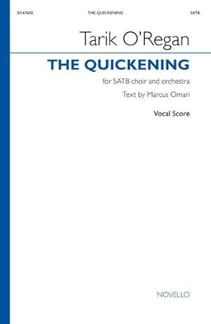 Seller image for The Quickening: Satb and Orchestra Vocal Score [Hardcover ] for sale by booksXpress