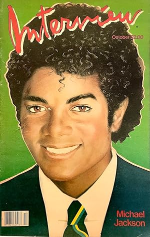 Interview magazine October 1982 (Michael Jackson cover)