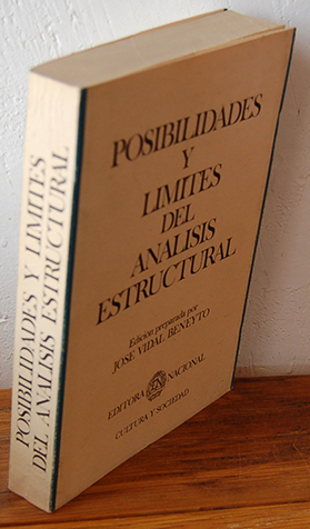 Seller image for POSIBILIDADES Y LMITES DEL ANLISIS ESTRUCTURAL. Una investigacin concreta en torno a lenguaje y poesa for sale by EL RINCN ESCRITO