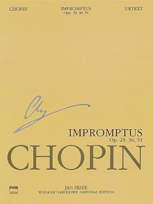Imagen del vendedor de Impromptus Op. 29, 36, 51: Chopin National Edition (Series A: Works Published During Chopin's Lifetime) [Sheet music ] a la venta por booksXpress