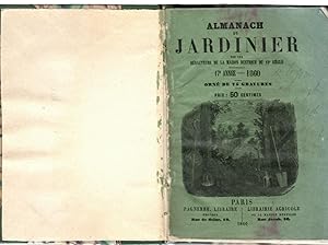 Almanach Du Jardinier Par Le Redacteurs De La Maison Rustique Du 19° Siecle .17° Annee 1860