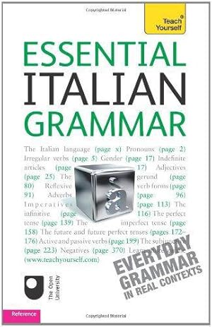 Bild des Verkufers fr Essential Italian Grammar: Teach Yourself zum Verkauf von WeBuyBooks