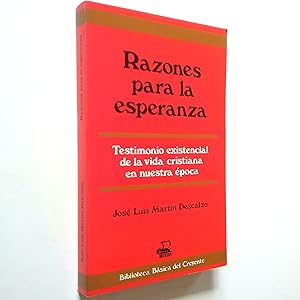 Image du vendeur pour Razones para la esperanza (Cuaderno de apuntes) mis en vente par MAUTALOS LIBRERA