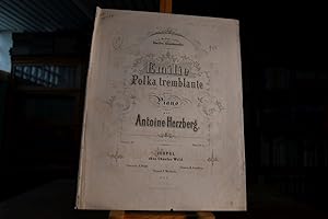 Bild des Verkufers fr Emilie. Polka tremblante pour Piano a Mademoiselle Emilie Abarbanelli. Oeuvre 28. zum Verkauf von Gppinger Antiquariat