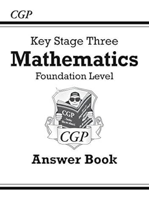 Seller image for KS3 Maths Answers for Workbook - Foundation (CGP KS3 Workbooks) for sale by WeBuyBooks