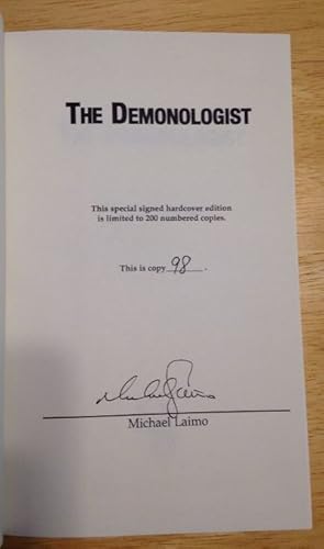 Seller image for The Demonologist Dark Essentials Series: Volume 4 for sale by biblioboy
