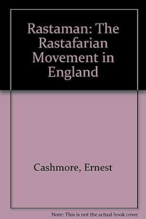 Seller image for Rastaman: Rastafarian Movement in England (Counterpoint S.) for sale by WeBuyBooks