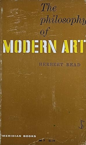 Seller image for The Philosophy of Modern Art for sale by Kayleighbug Books, IOBA
