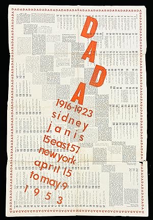 Seller image for DADA 1916-1923: Catalog of the Exhibition for sale by Manhattan Rare Book Company, ABAA, ILAB
