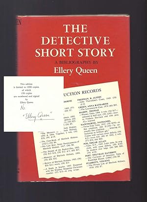 THE DETECTIVE SHORT STORY. A Bibliography. Signed