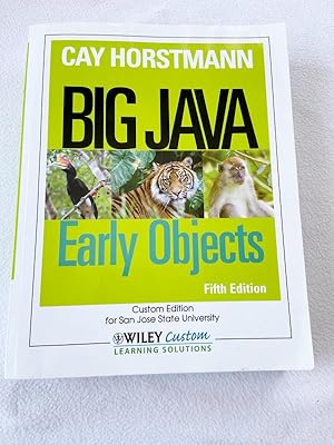 Image du vendeur pour 2012 PB Big Java Early Objects 5e Custom Edition for San Jose State University mis en vente par Miki Store