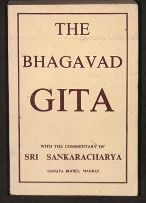 Seller image for Bhagavad Gita With the Commentary of Sri Sankaracharya for sale by WeBuyBooks