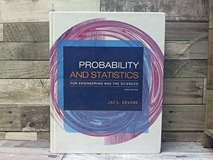 Seller image for Probability and Statistics for Engineering and the Sciences for sale by Archives Books inc.