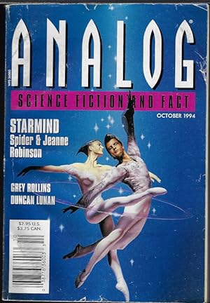 Bild des Verkufers fr ANALOG Science Fiction and Fact: October, Oct. 1994 ("Starmind") zum Verkauf von Books from the Crypt