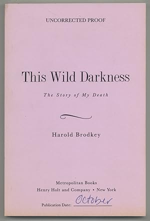 Immagine del venditore per This Wild Darkness: The Story of My Death venduto da Between the Covers-Rare Books, Inc. ABAA
