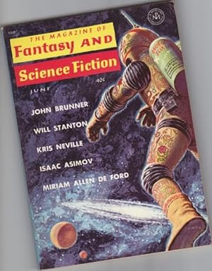 Seller image for The Magazine of Fantasy and Science Fiction June 1962 - The Diadem, The Fifteenth Wind of March, The Troubled Makers, Power in the Blood, Such Stuff, Daughter of Eve, The Scarecrow of Tomorrow, The Transit of Venus, +++ for sale by Nessa Books
