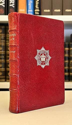 Leatherbound Copy of 'Hymns Ancient & Modern Revised' with Household Division Insignia to Upper B...