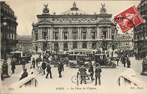 Ansichtskarte / Postkarte Paris XI, Place de Opera