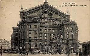 Ansichtskarte / Postkarte Paris XI, Oper, Boulevard Haussmann