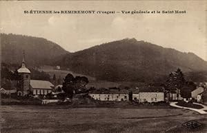 Ansichtskarte / Postkarte Saint Étienne lès Remiremont Lothringen Vosges, Vue generale, Saint Mont