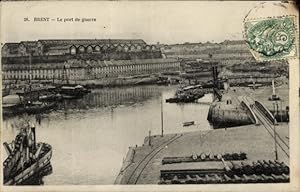 Ansichtskarte / Postkarte Brest Finistère, Port de guerre