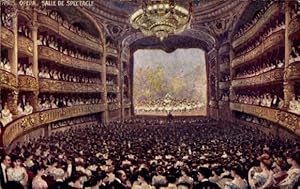 Ansichtskarte / Postkarte Paris XI, Oper, Aufführungssaal