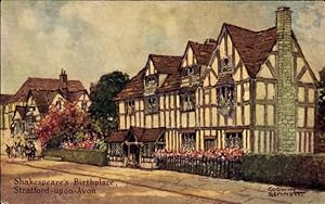 Künstler Ansichtskarte / Postkarte Bennet, Godwin, Stratford upon Avon Warwickshire England, Shak...