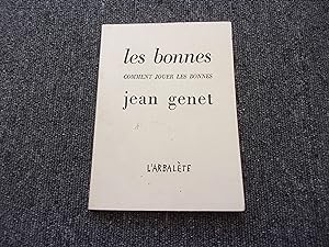 Seller image for LES BONNES prcd de COMMENT JOUER LES BONNES for sale by occasion de lire