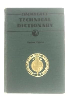 Imagen del vendedor de Chamber's Technical Dictionary a la venta por World of Rare Books