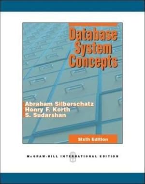 Seller image for Database System Concepts (Int'l Ed) (Asia Higher Education Engineering/Computer Science Computer Science) for sale by WeBuyBooks