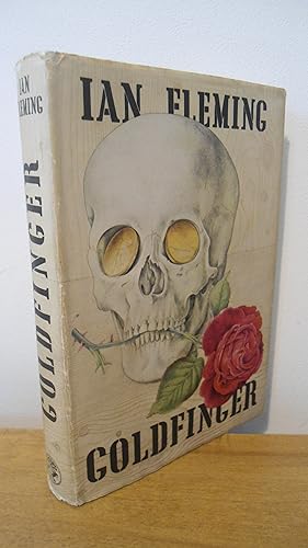 Goldfinger- UK 1st Edition 1st Printing hardback book in unclipped 1st state dust jacket
