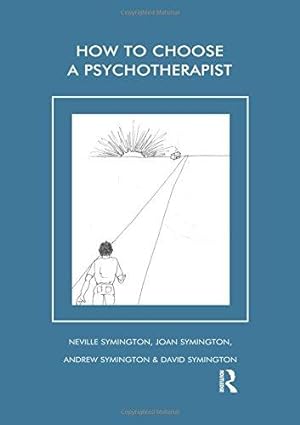 Immagine del venditore per How to Choose a Psychotherapist venduto da WeBuyBooks