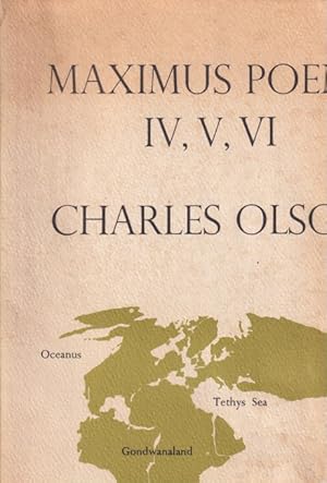 Seller image for MAXIMUS POEMS: IV, V, VI for sale by Studio Books