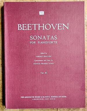 Beethoven Sonatas For Pianoforte Vol.III