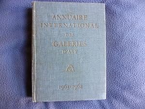 Annuaire international des galeries d'art 1963-1964