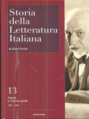 Bild des Verkufers fr Storia della letteratura italiana 13 zum Verkauf von Librodifaccia