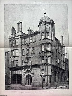 1903 : Glasgow Savings Bank, Anderston Branch. James Salmon and Son, Architects. An original page...