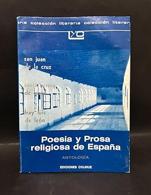 Image du vendeur pour POESA Y PROSA RELIGIOSA DE ESPAA mis en vente par Libros de Ultramar Alicante